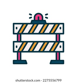 barrier icon for your website, mobile, presentation, and logo design.