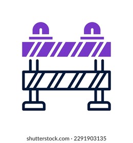 barrier icon for your website, mobile, presentation, and logo design.