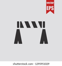 Barrier icon.Vector illustration.