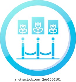 Barrier Line vector Icon Design