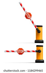 barrier open close