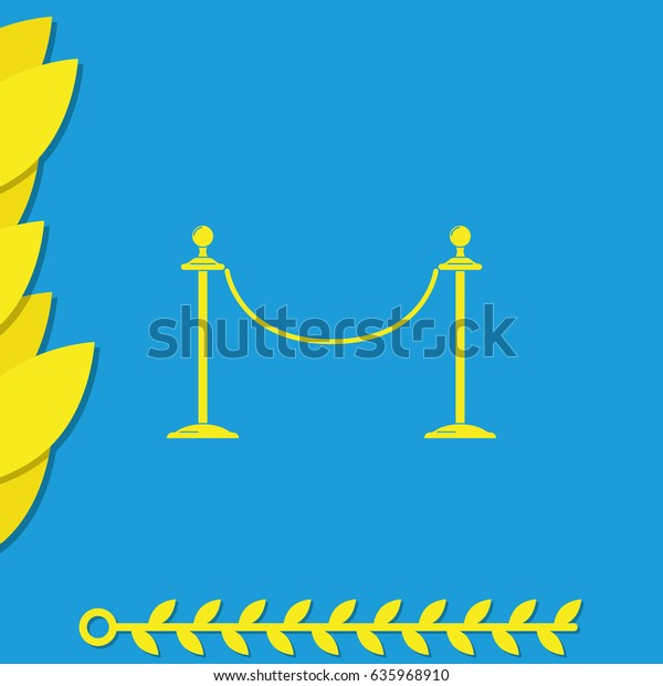 Barrier rope\
icon.