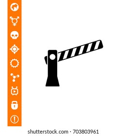 Barrier simple icon