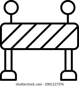Diseño de iconos de línea de vectores de barras
