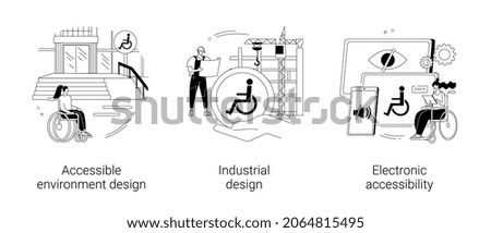 Similar – Image, Stock Photo Barrier-free