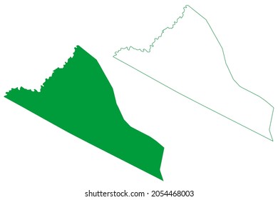 Barro Alto municipality (Bahia state, Municipalities of Brazil, Federative Republic of Brazil) map vector illustration, scribble sketch Barro Alto map