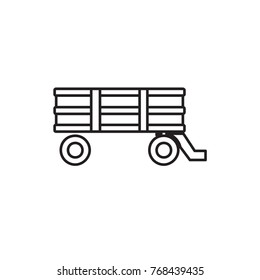 barrow icon illustration isolated vector sign symbol