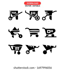 icono de flecha o logotipo símbolo de signo aislado ilustración vectorial - Colección de iconos vectoriales de estilo negro de alta calidad
