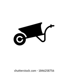 Estilo de glifo vectorial de icono de flecha.
