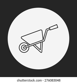 barrow line icon