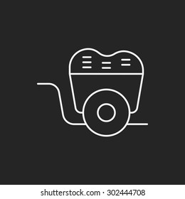 barrow line icon