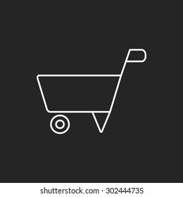 barrow line icon