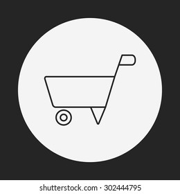barrow line icon