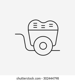 barrow line icon