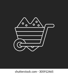 barrow line icon