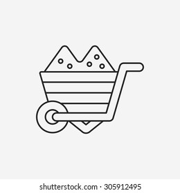barrow line icon