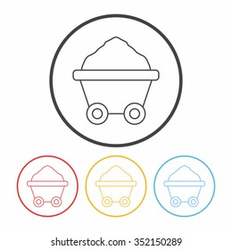 barrow line icon