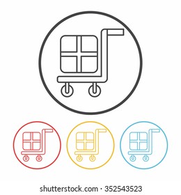 barrow line icon