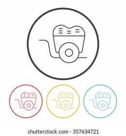 barrow line icon