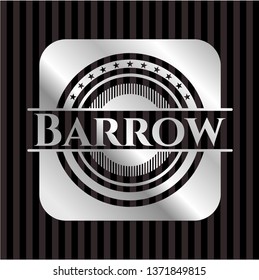 Barrow silver badge or emblem