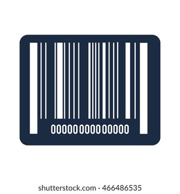bars code data, isolated flat icon design