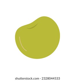 Bars of natural herbal soap. Organic handmade soap. Green Apple. Design of packaging, banner, web page. Vector flat illustration.