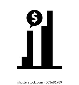 bars statistics economy infographics vector illustration design