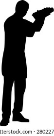 Bartender Barman Silhouette