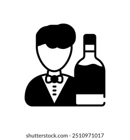 Barkeeper-Symbol, Vektorgrafik