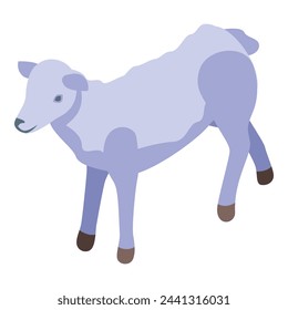 Barter sheep icon isometric vector. Business economy. Trade exchange