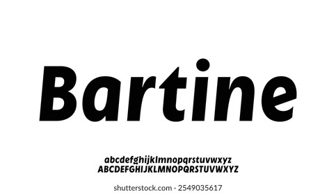 Bartine, Modern Elegant Alphabet Logo é muito adequado para criar o seu logotipo de negócios porque cada caractere alfabético é muito único