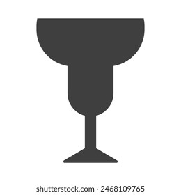 Barware for cocktails vector black silhouette isolated on a white background.