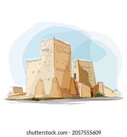 Barzan Towers, also known as the Umm Salal Mohammed Fort Towers, are watchtowers that were built in the late 19th century and renovated in 1910 by Sheikh Mohammed bin Jassim Al Thani.