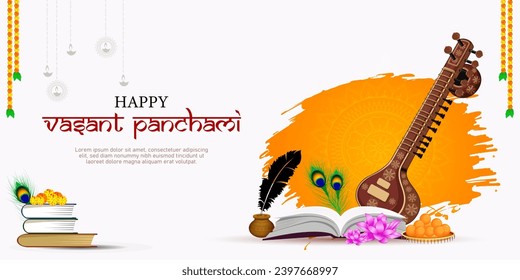 Basant Panchami, also known as Vasant Panchami, is a Hindu festival that marks the arrival of spring.