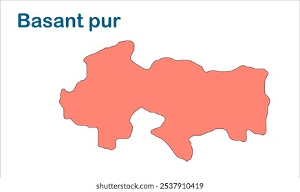 Basant pur subdivision map ,Siwan District, Bihar State, Republic of India, Government of Bihar, Indian territory, Eastern India, politics, village, tourism