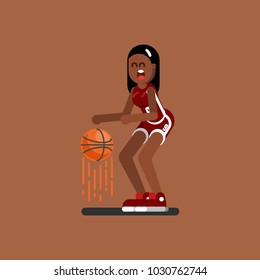 Bascketball female player