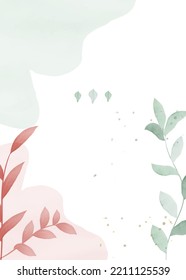 Base background for wedding invitation in rustic style