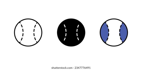 Base Ball icon design with white background stock illustration
