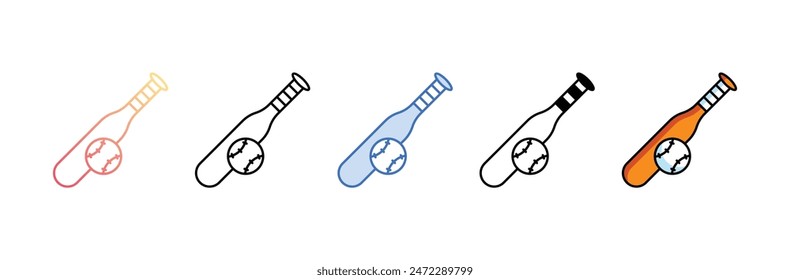 Base Ball icon design with white background stock illustration