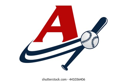 Base Ball Letter Stock Vector (Royalty Free) 441036406 | Shutterstock