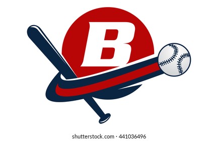 Base Ball Letter B