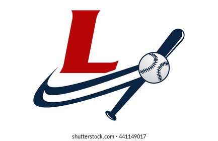 Base Ball Letter L