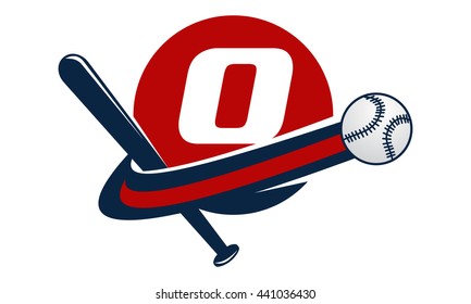 Base Ball Letter O