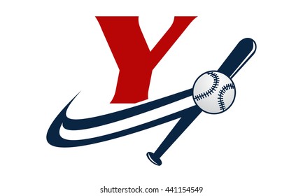 Base Ball Letter Y