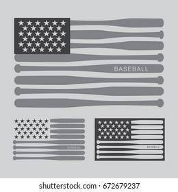 Base ball sport america flag typography, tee shirt graphics, vectors