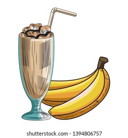 Base Fresh fruit nutrition healthy hand drawn