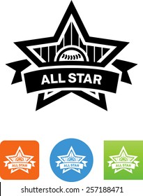 Baseball All-Star emblem