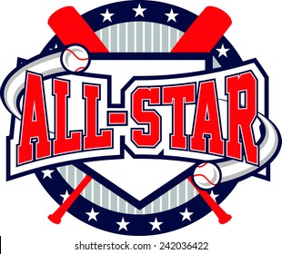 Baseball All-Star Logo