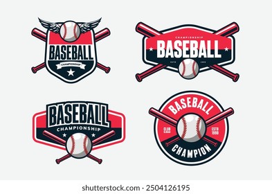 baseball artwork for badge, logo, emblem and patch