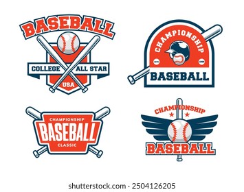 baseball artwork for badge, logo, emblem and patch